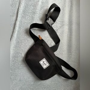 Herschel Black Fannypack/Beltbag
